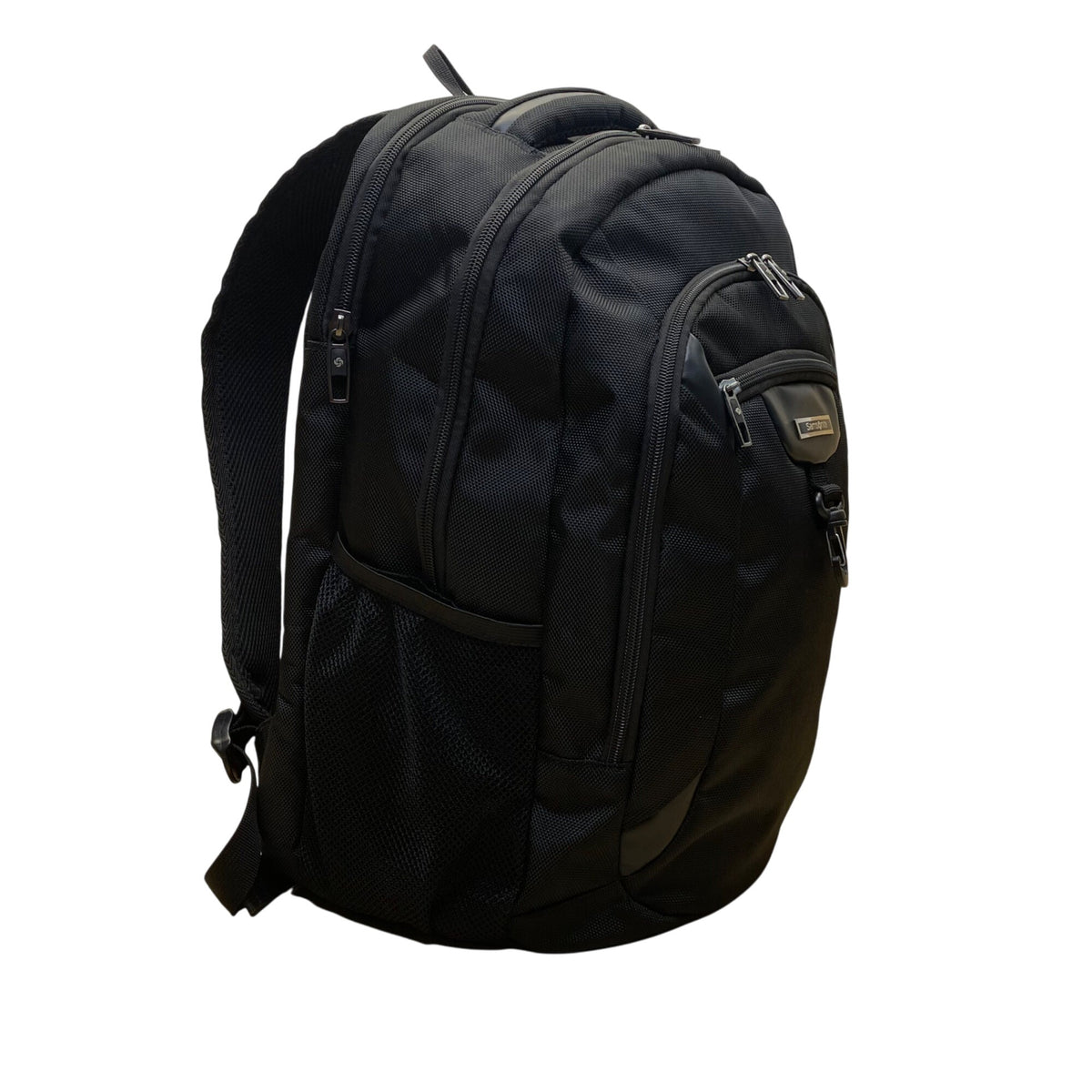 Samsonite Black Nylon With Multiple Compartments & Padded Straps Laptop Backpack