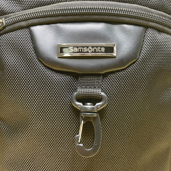 Samsonite Black Nylon With Multiple Compartments & Padded Straps Laptop Backpack