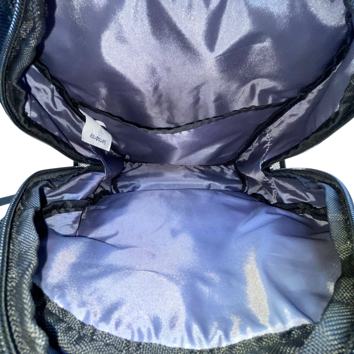 Samsonite Black Nylon With Multiple Compartments & Padded Straps Laptop Backpack