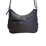 Mosey By Bagallini Grey Nylon With Adjustable Strap Crossbody Shoulder Bag Sz M