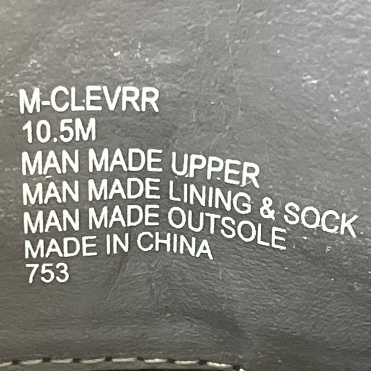 Madden Black Faux Leather Lace-Up M-Cleverr Oxford Dress Shoes Sz 10.5M