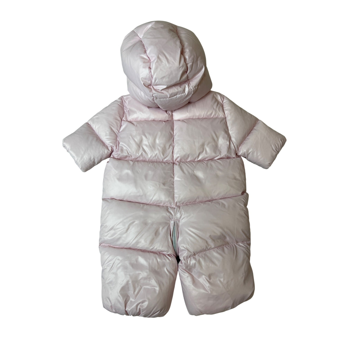 Ralph Lauren Baby Pink Puffer Snowsuit With Mittens & Booties Size 3M