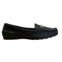 Coach New York Women’s Black Leather Gold Hardware Olive Loafers Size 6.5B