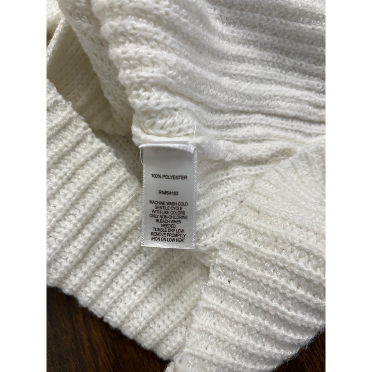 Marc New York White Knit Button-Up Cardigan Size XS