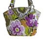 Vera Bradley Quilted Floral Print Zipper Closure & Interior Pockets Tote Bag