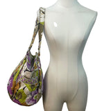 Vera Bradley Quilted Floral Print Zipper Closure & Interior Pockets Tote Bag