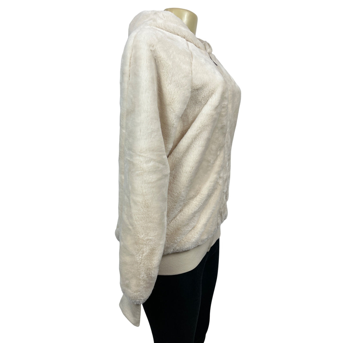 P.J.Salvage Women’s Beige Hoodie Size-M Polyester NWT