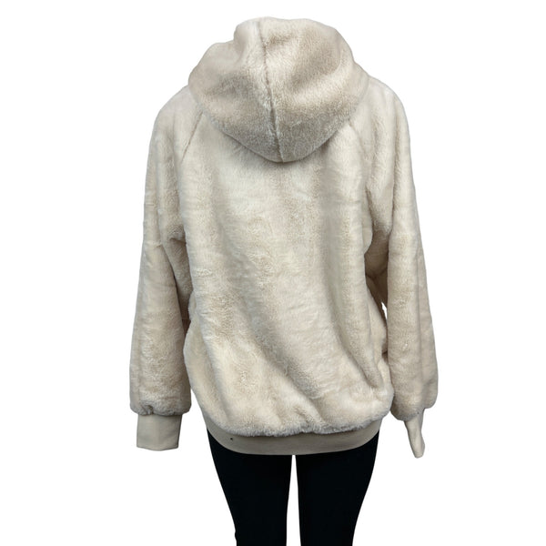 P.J.Salvage Women’s Beige Hoodie Size-M Polyester NWT