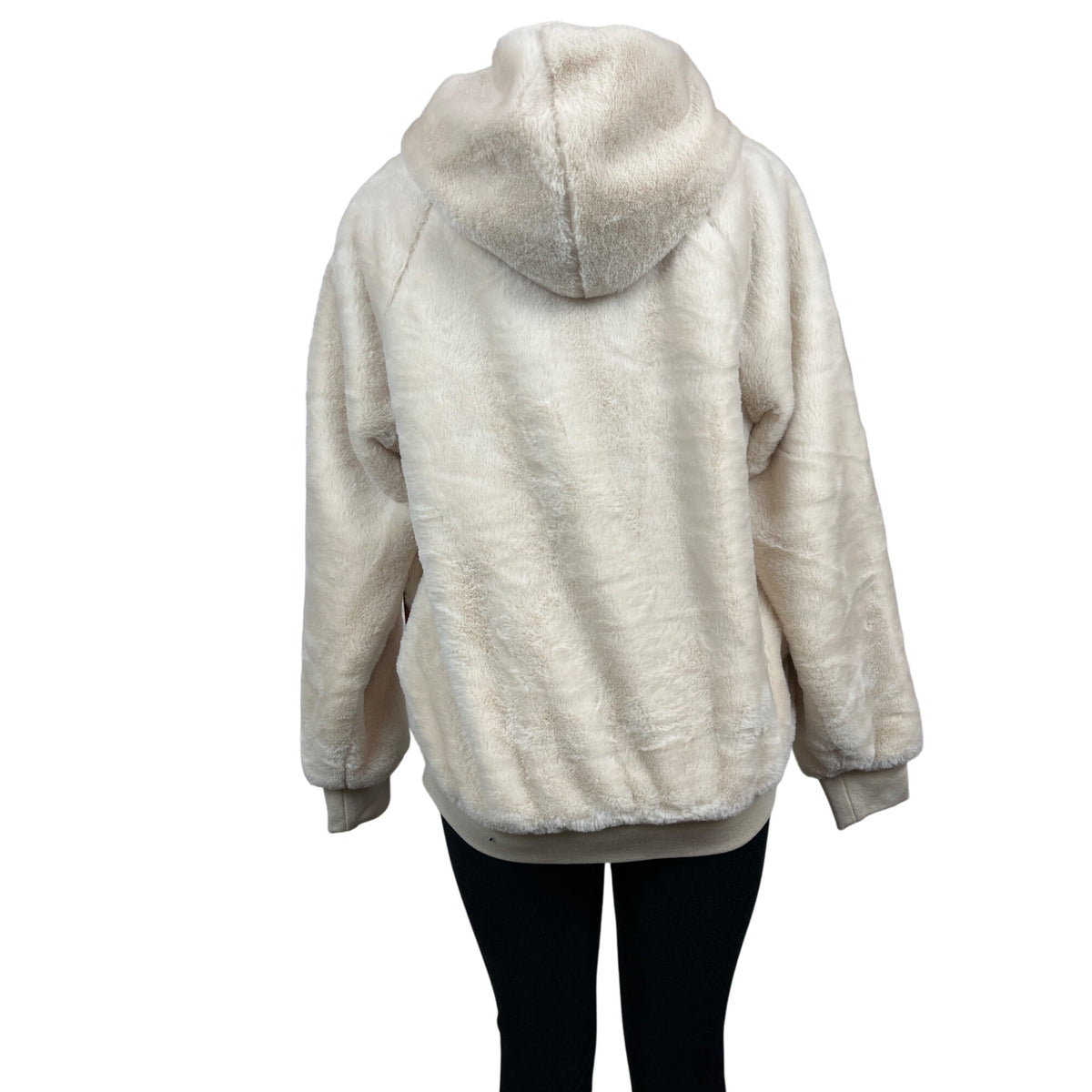P.J.Salvage Women’s Beige Hoodie Size-M Polyester NWT
