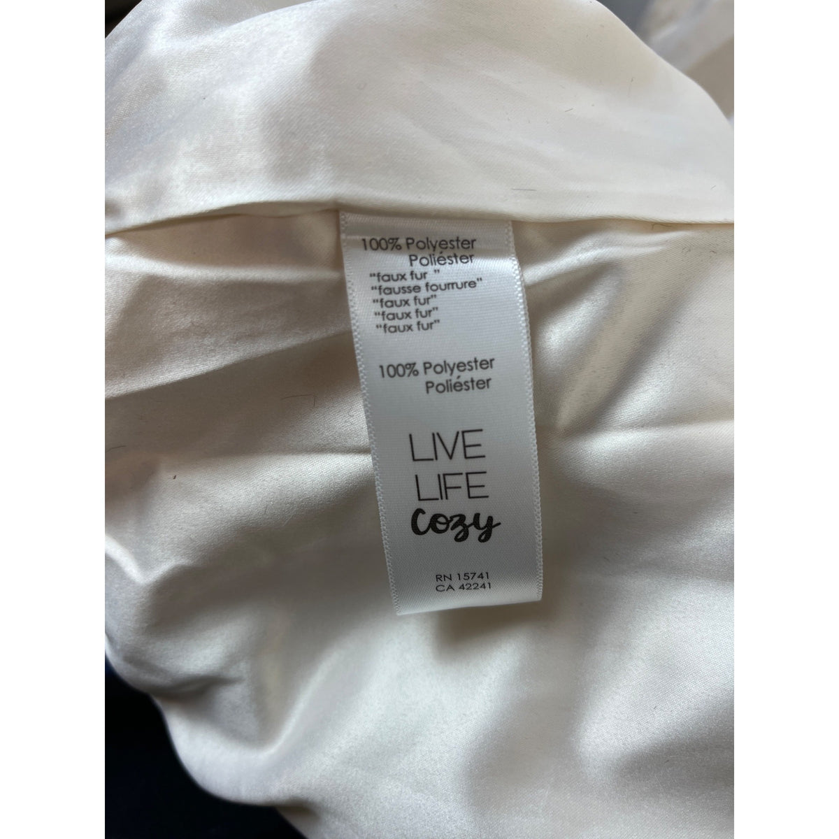 P.J.Salvage Women’s Beige Hoodie Size-M Polyester NWT