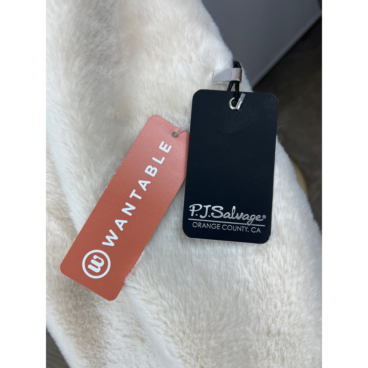 P.J.Salvage Women’s Beige Hoodie Size-M Polyester NWT