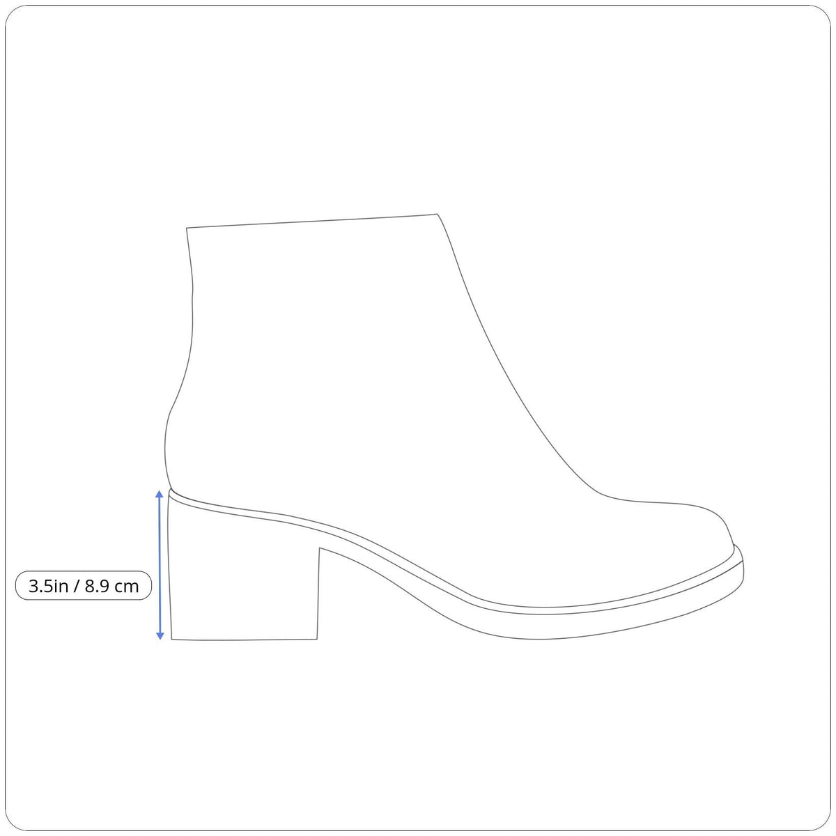 Naturalizer Women’s Black Leather Block Heel Slip-On Gen N Mules Size 10M