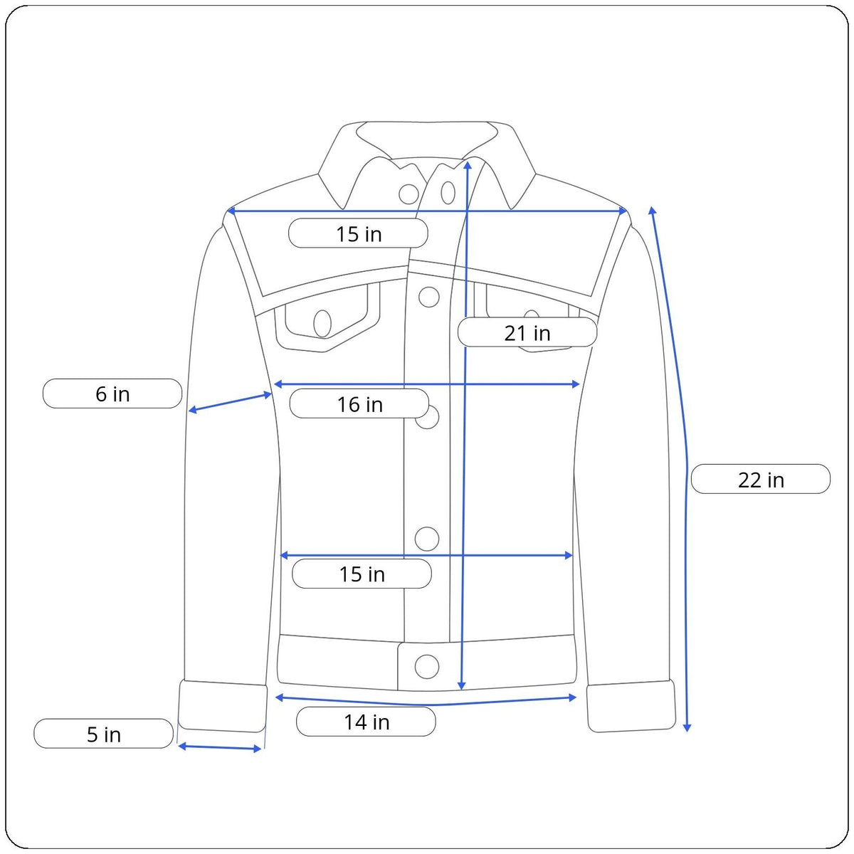 Womens Distressed Denim Jacket With Embellishments & Fringe Details New