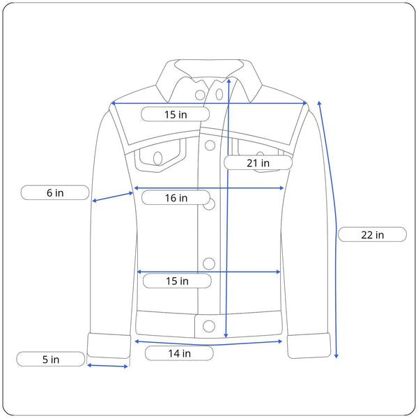 Womens Distressed Denim Jacket With Embellishments & Fringe Details New