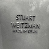 Stuart Weitzman Women’s Grey Suede Side Zipper Block Heel Ankle Boots 11M - New