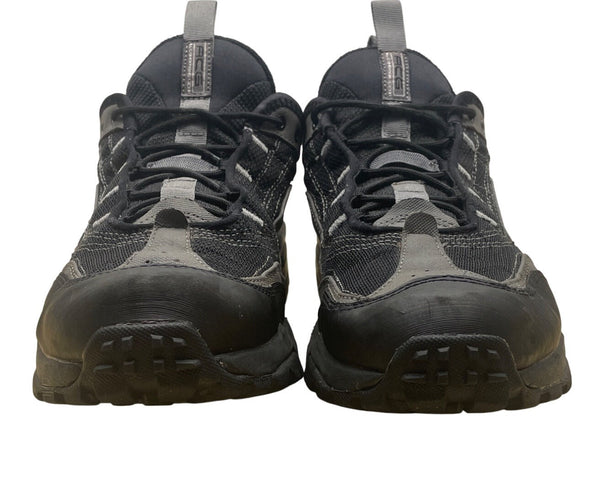 Nike Air Mens Black & Gray Gore-Tex XCR Kahtoola Ice Grips Hiking Shoes Sz 12.5