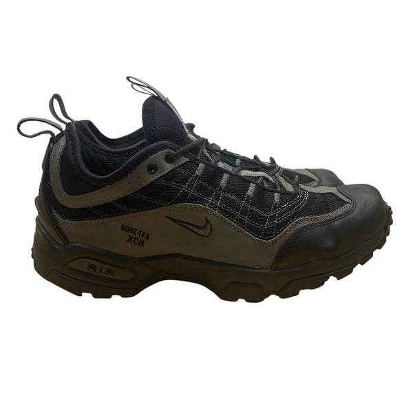 Nike Air Mens Black & Gray Gore-Tex XCR Kahtoola Ice Grips Hiking Shoes Sz 12.5