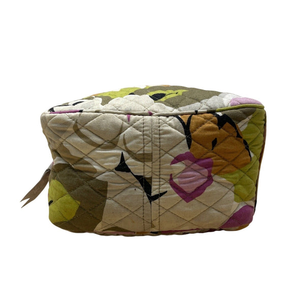 Vera Bradley Beige & Pink Quilted Floral Let's Do Lunch in Portobello Road Tote