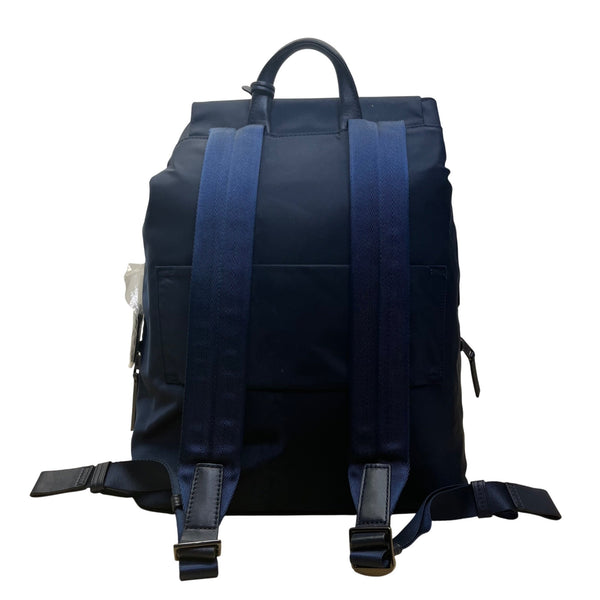 Tumi Women’s Navy Nylon With Multiple Pockets Versatile Stylish Design Backpack