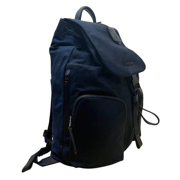 Tumi Women’s Navy Nylon With Multiple Pockets Versatile Stylish Design Backpack