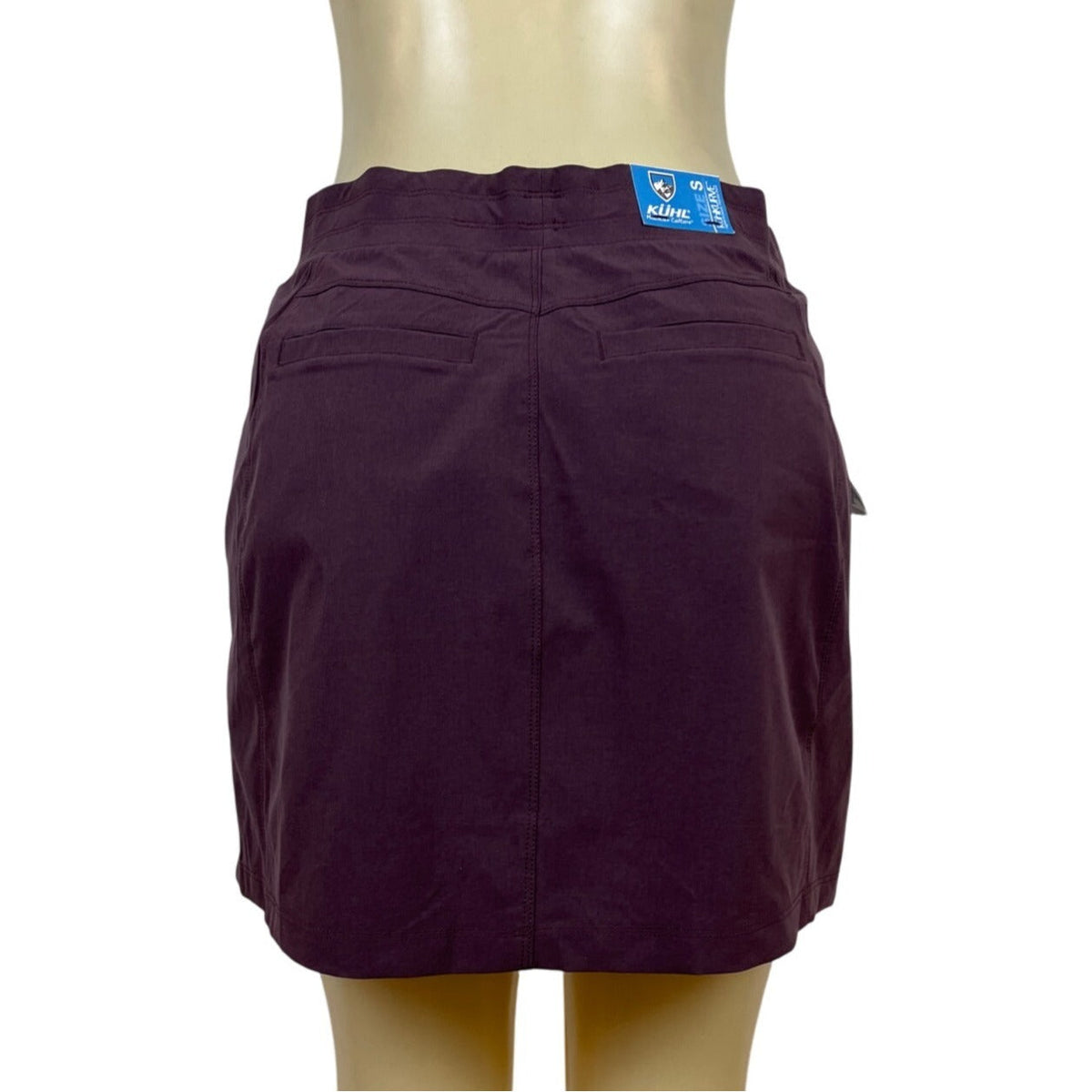 Kühl Womens Skort Plum Purple Outdoor Hiking Lightweight Stretchy Sz S - New