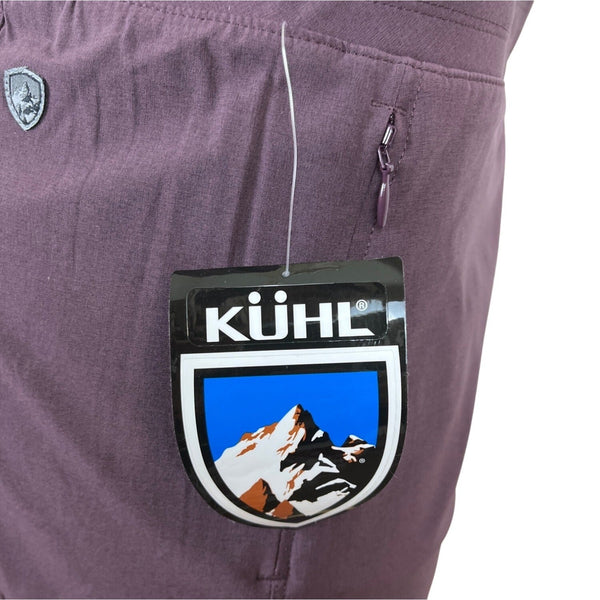 Kühl Womens Skort Plum Purple Outdoor Hiking Lightweight Stretchy Sz S - New
