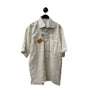 Seta Mens Ivory Short Sleeve Shirt Size 42