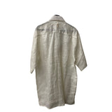Seta Mens Ivory Short Sleeve Shirt Size 42