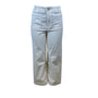 Maeve High-Rise Corduroy Wide-Leg Womens Pants Cream Size 29