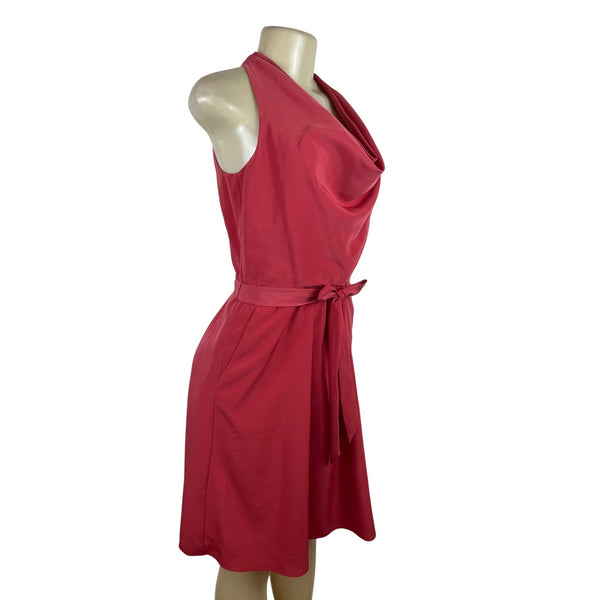ann taylor red satin dress LAST CHANCE 12/3! Ann Taylor Silk Georgette Strapless Red Wine Cocktail Dress