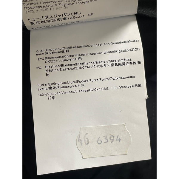 Hugo Boss Mens Navy Dress Pants Size 40R Modern Tailored Fit - New