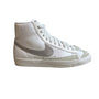 Nike Blazer '77 Essential Mid White Metallic Silver W Size 9.5