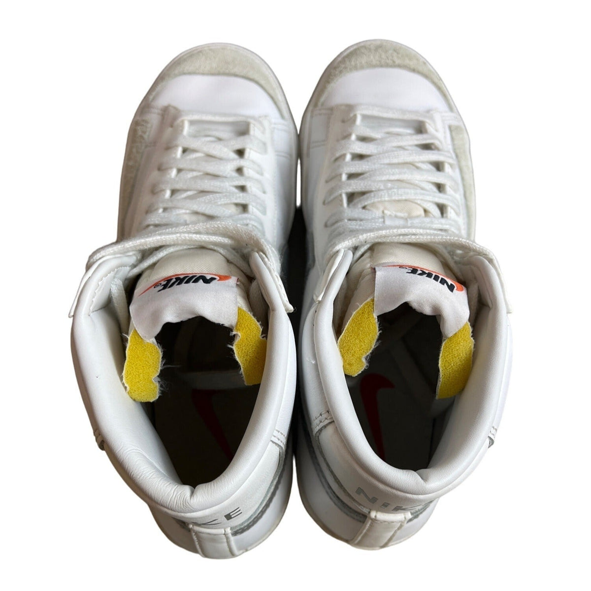 Nike Blazer '77 Essential Mid White Metallic Silver W Size 9.5