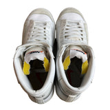 Nike Blazer '77 Essential Mid White Metallic Silver W Size 9.5