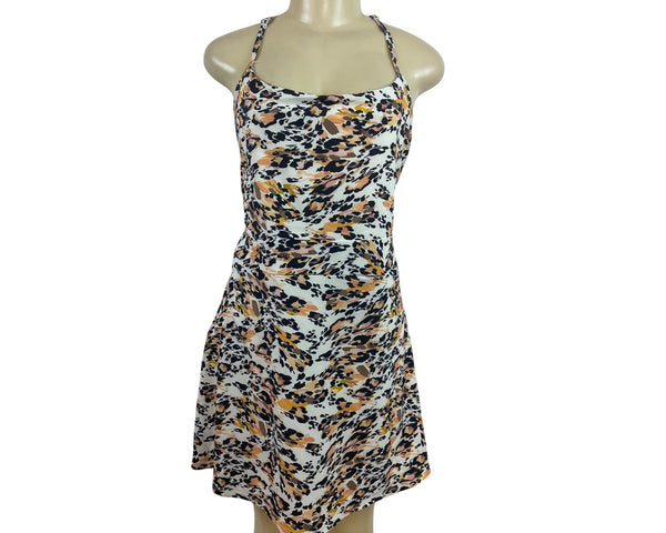 Calia Womens Multicolor Abstract Print Sleeveless Athletic Dress Sz XL - New