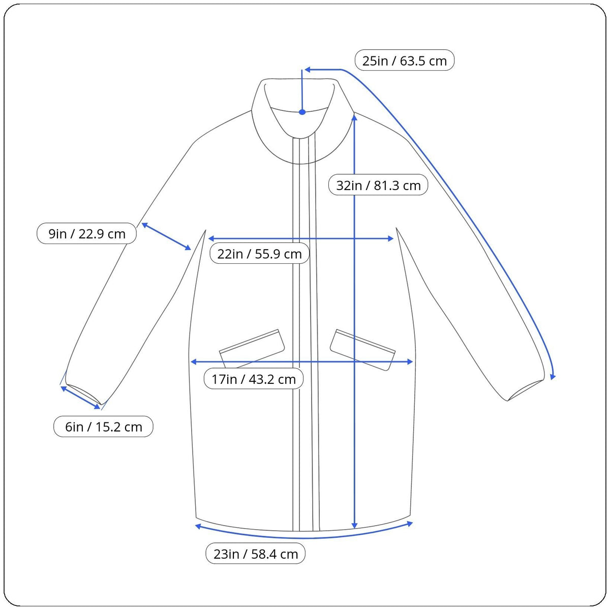 Mulberry Street Women’s Black Hooded Anorak Jacket Drawstring Waist Size M