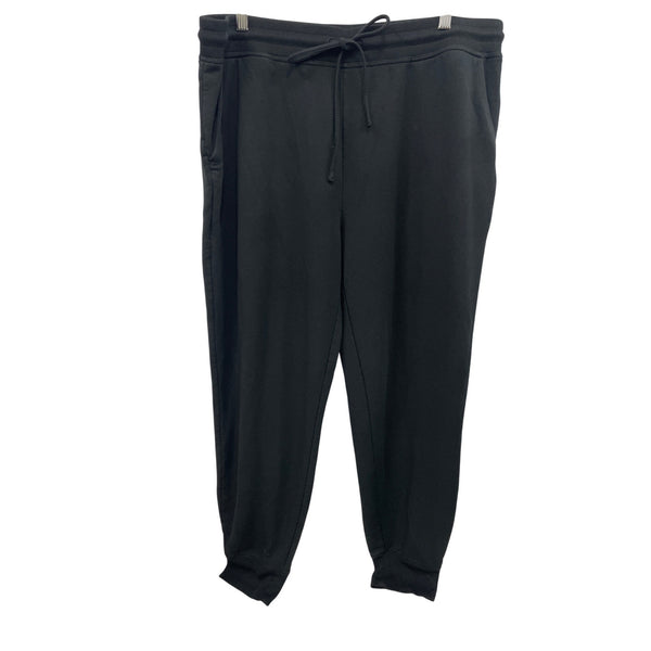 Vineyard Vines Mens Black Fleece-Lined Jogger Sweatpants Extra Large XL Casual Warm