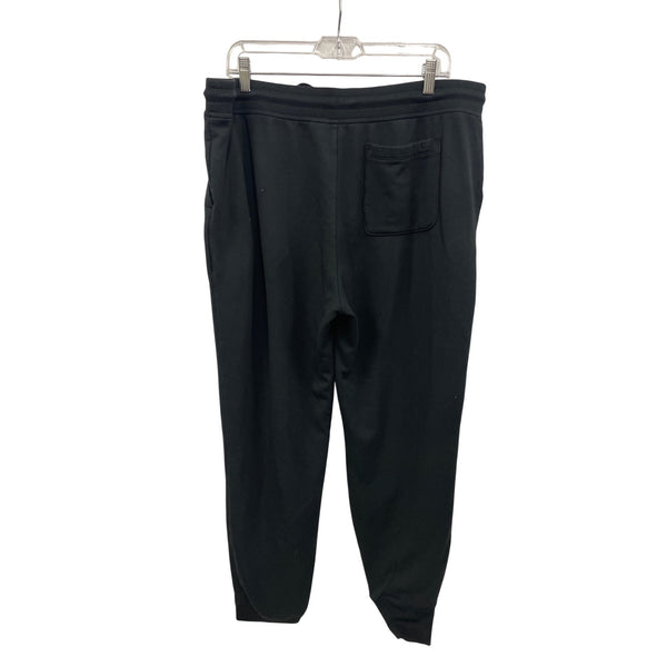 Vineyard Vines Mens Black Fleece-Lined Jogger Sweatpants Extra Large XL Casual Warm