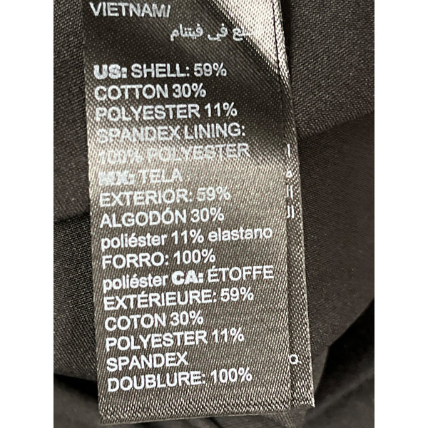 White House Black Market Women’s Black Blazer Button Front Jacket Size 14