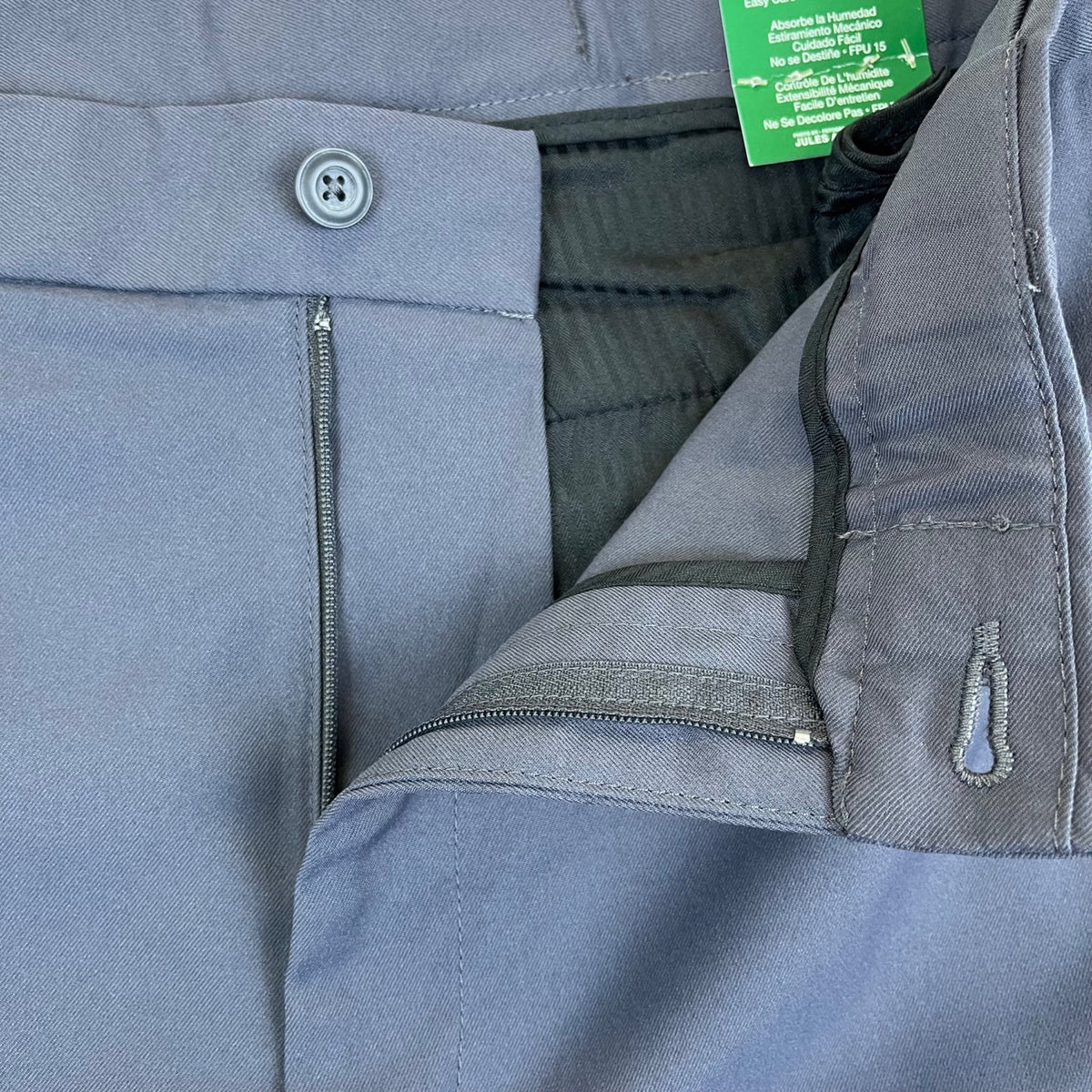 Ben Hogan Mens Dark Grey Golf Pants Flat Front Performance Fit 34x32 - New