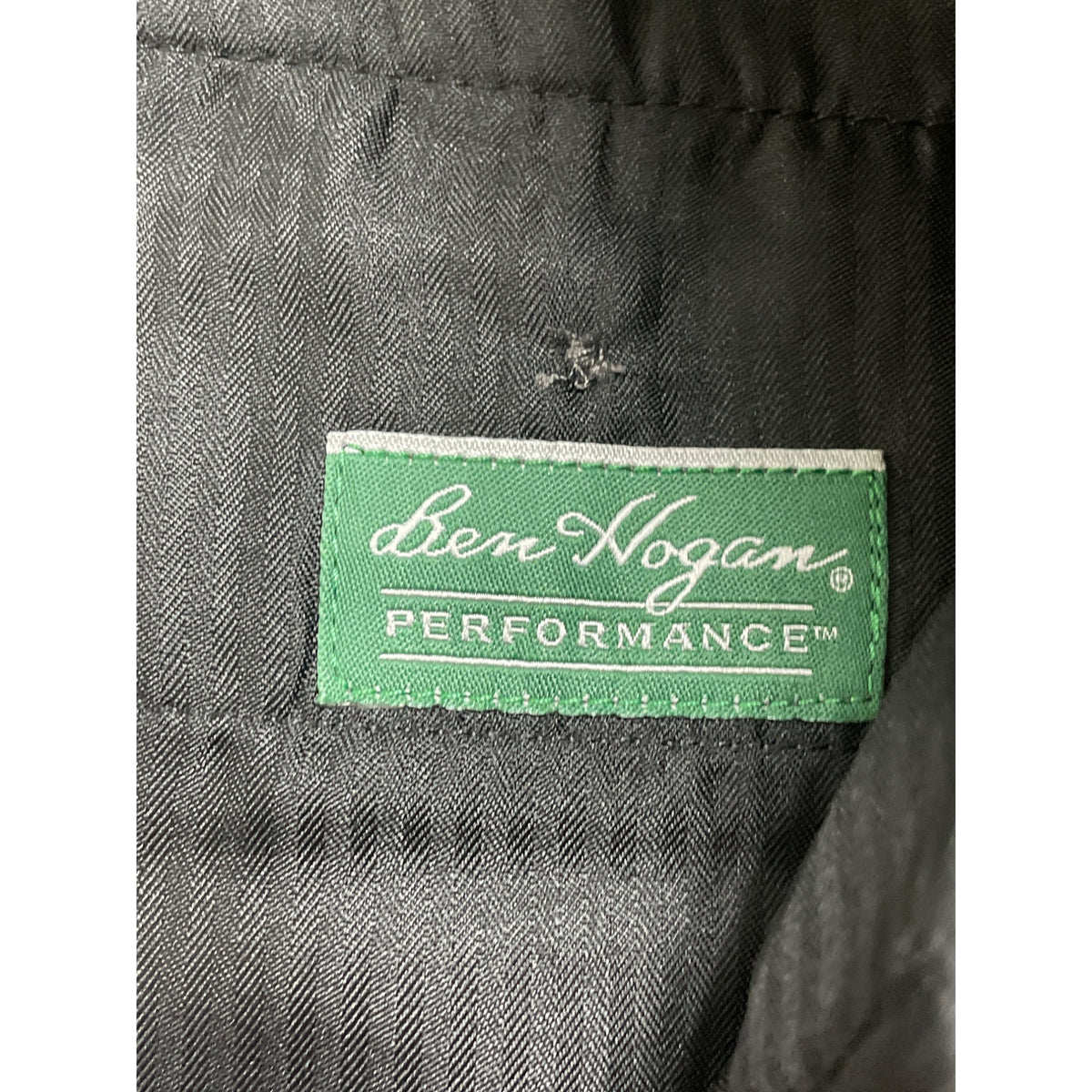 Ben Hogan Mens Dark Grey Golf Pants Flat Front Performance Fit 34x32 - New