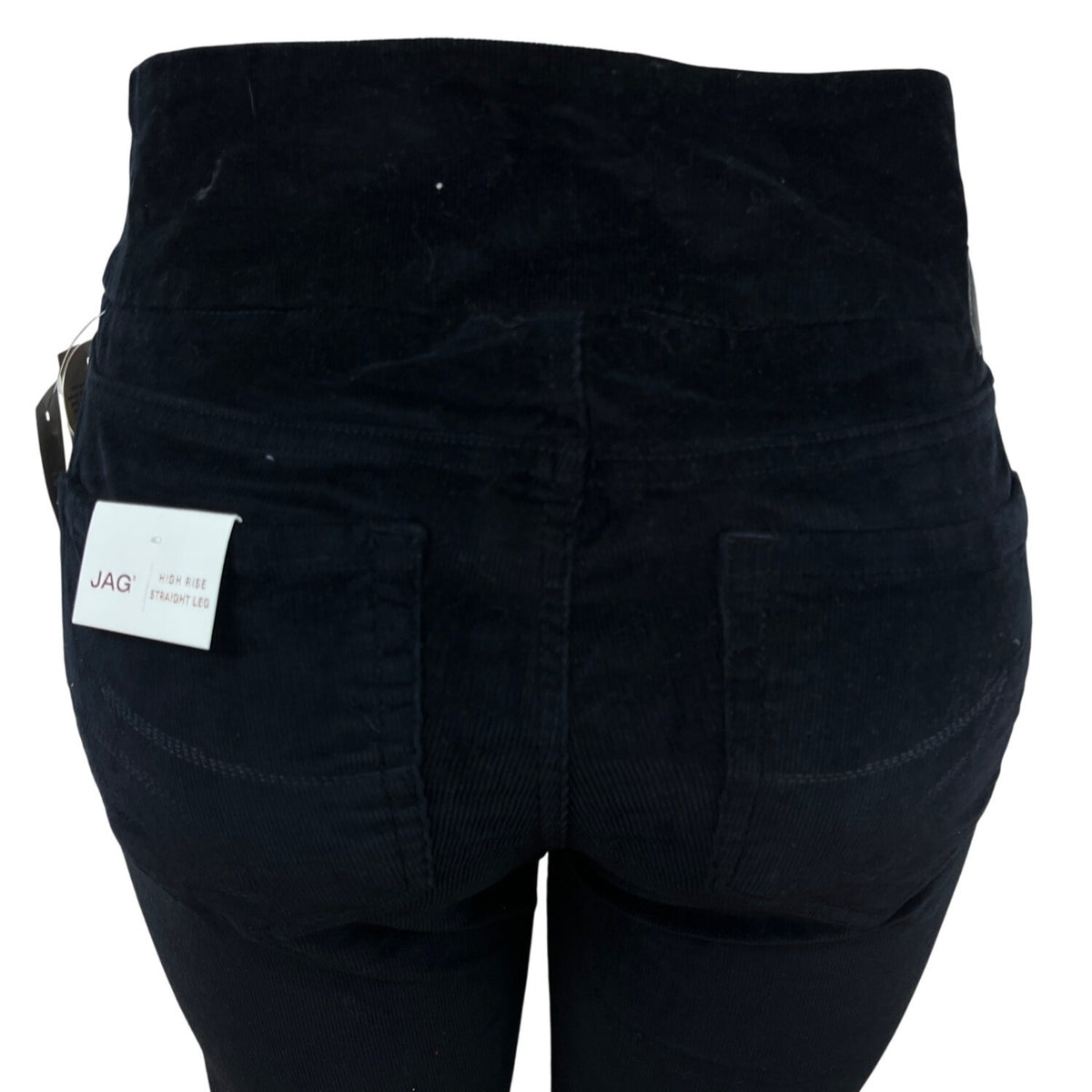 Jag Pull-On High-Rise Corduroy Pants Womens Size 6 - New