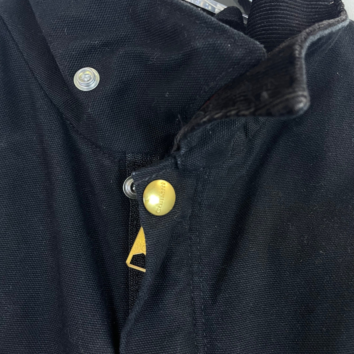 Carhartt Men’s Black Canvas Cover All Workwear Size 40