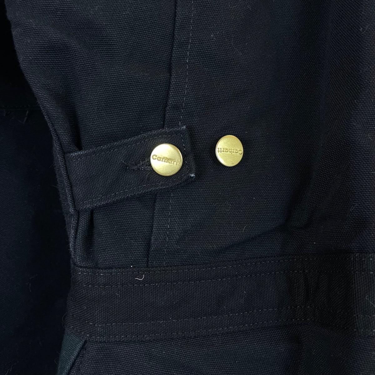 Carhartt Men’s Black Canvas Cover All Workwear Size 40