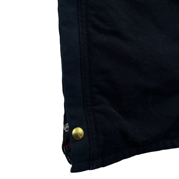Carhartt Men’s Black Canvas Cover All Workwear Size 40