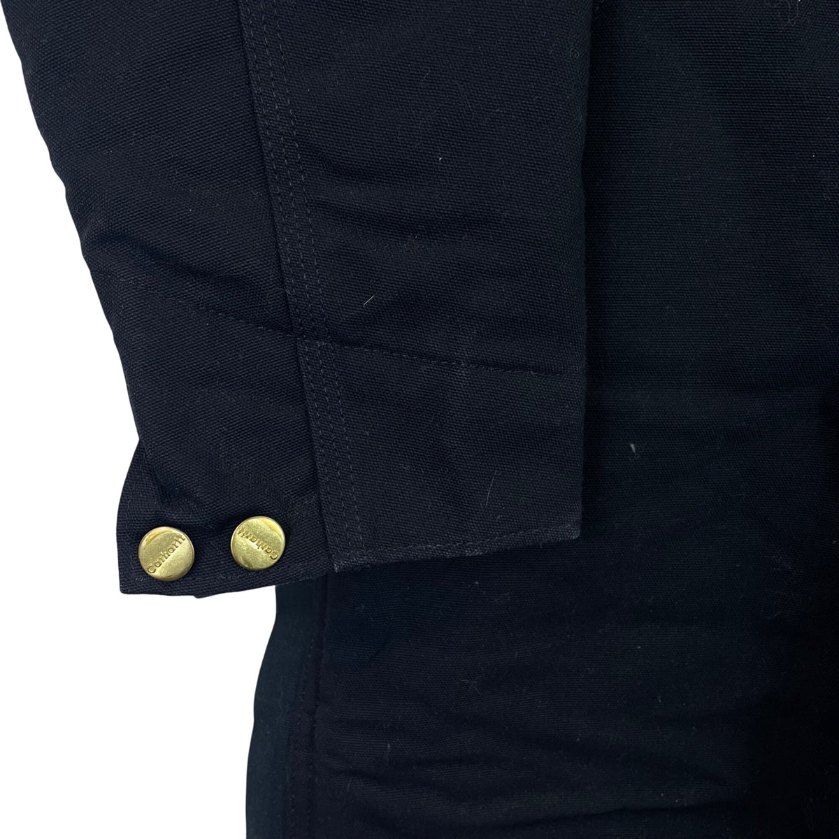 Carhartt Men’s Black Canvas Cover All Workwear Size 40