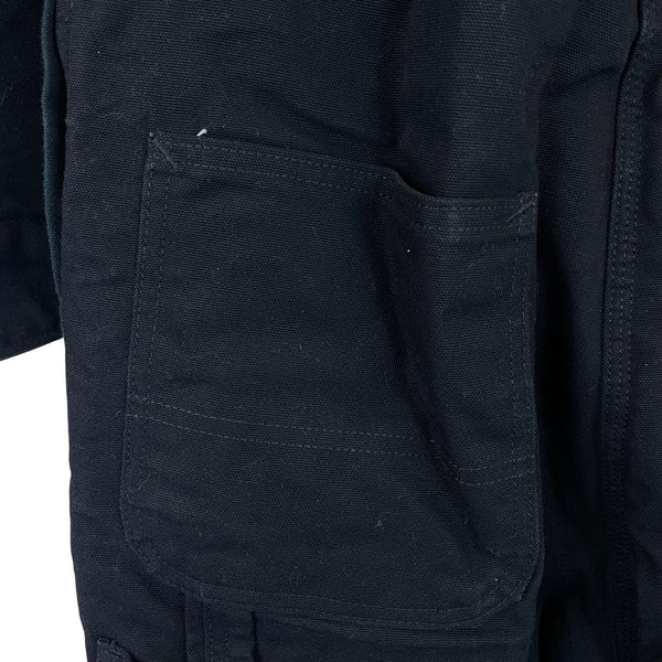 Carhartt Men’s Black Canvas Cover All Workwear Size 40