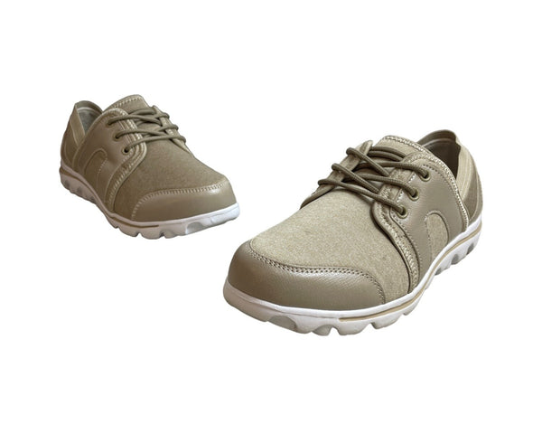 Propét Women's Champagne Grey Olanna Sneaker Sz 9.5