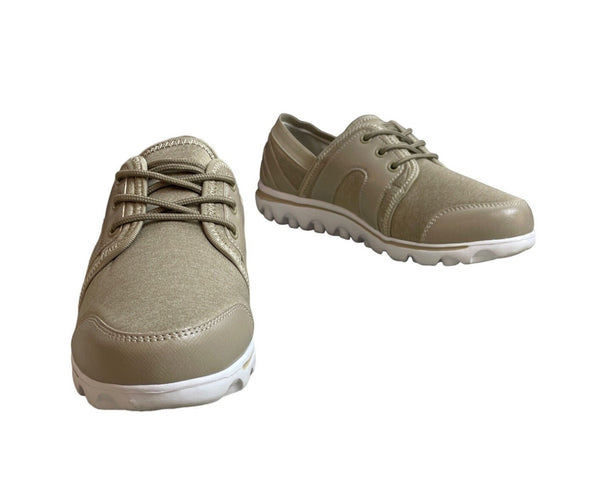 Propét Women's Champagne Grey Olanna Sneaker Sz 9.5