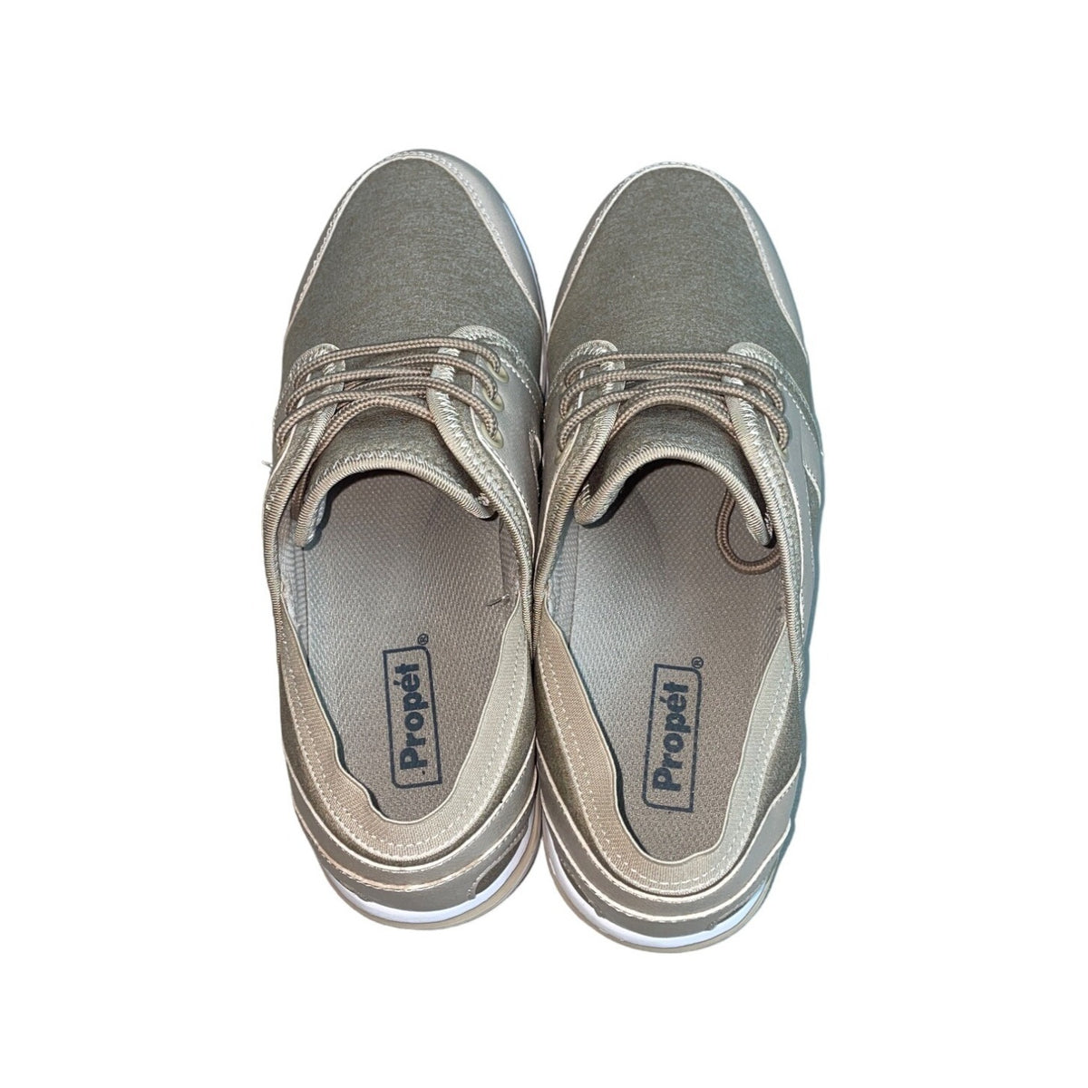 Propét Women's Champagne Grey Olanna Sneaker Sz 9.5